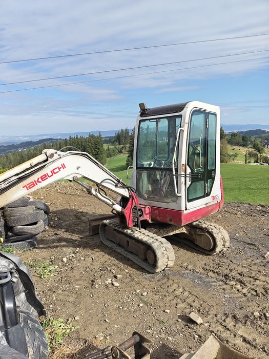 Minikoparka Takeuchi TB 125 3T