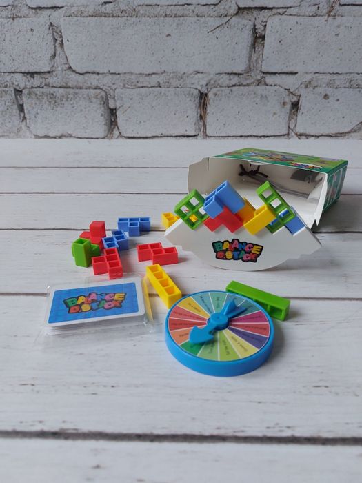 Gra rodzinna dla dzieci prosta układanka logiczna zręcznościowa nowa