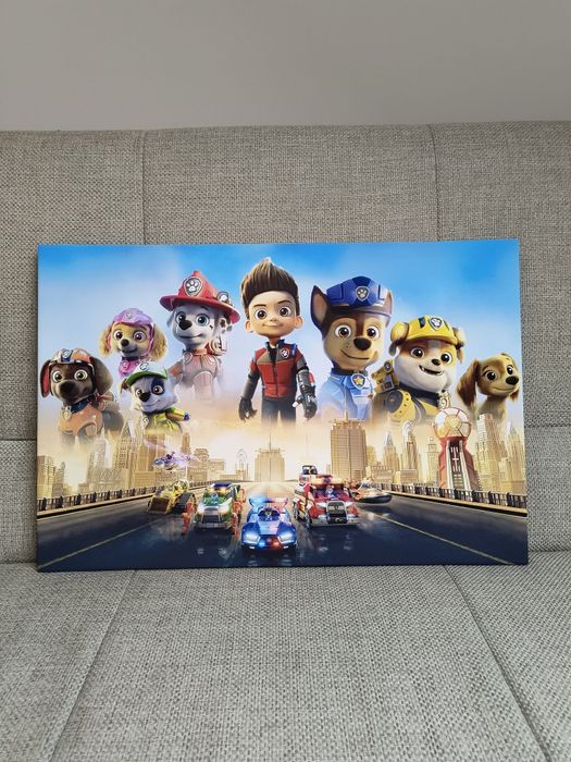 Psi Patrol obraz na płótnie 60x40cm