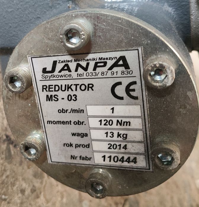 Reduktor Janpa ms-03 do podajnika podajnik C.O