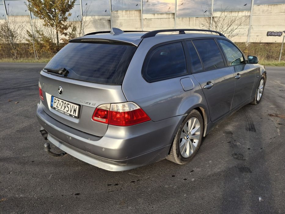 BMW E61 3.0 D automat , hak , M57 218 km