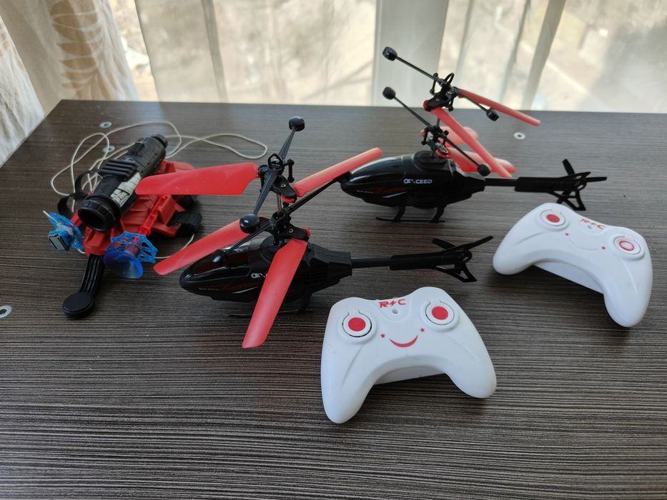 Гелікоптери на радіокеровані, запускач людини павука