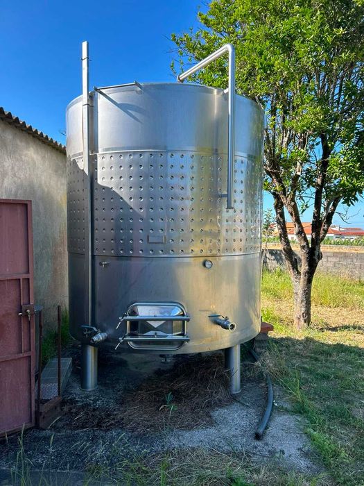 Cuba de fermentação e armazenamento Aço Inox