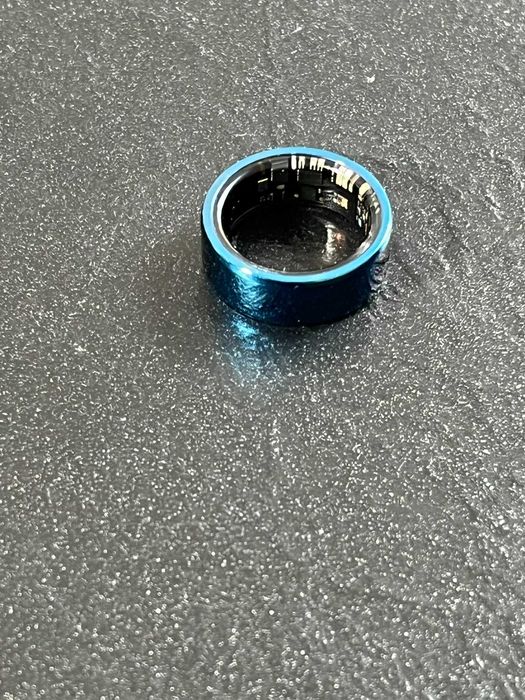 Smart Ring #8 18.2mm Niebieski Android iOS Inteligentny pierścionek