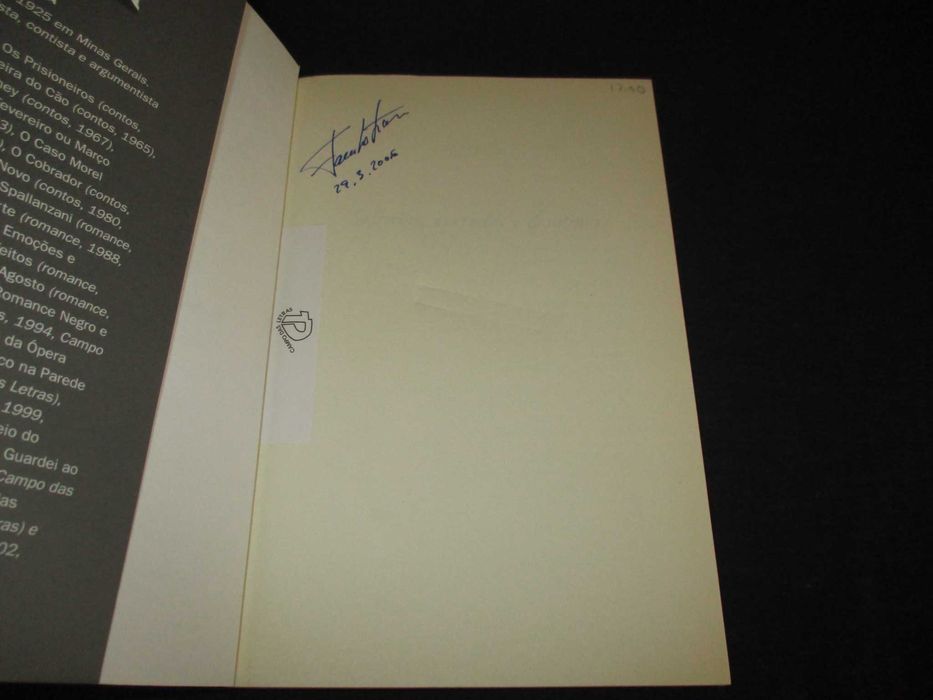 Livro Secreções Excreções e Desatinos Rubem Fonseca 1ª edição