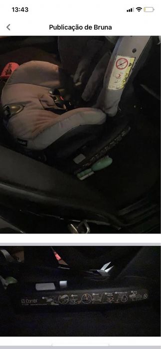 Cadeira auto besafe izi combi x4 isofix