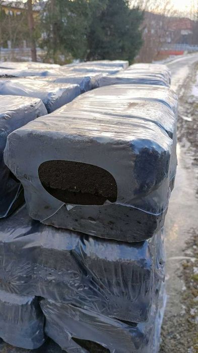 Brykiet Torfowy iPELLET Premium Opał paczkowany 1000kg Węgiel Dostawa GTATIS