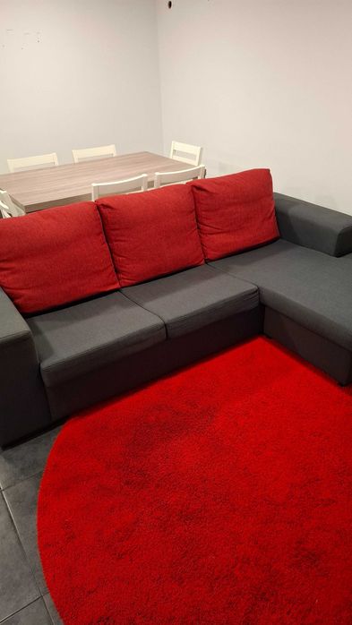 Sofá com chaise long - 3 lugares