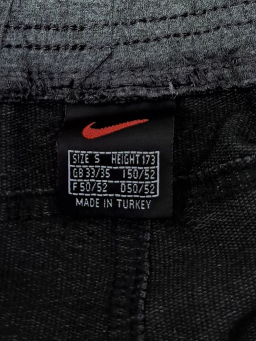 Szare Spodnie Dresy Nike Rozmiar S