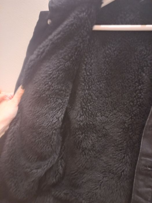 Kurtka jeans czarna