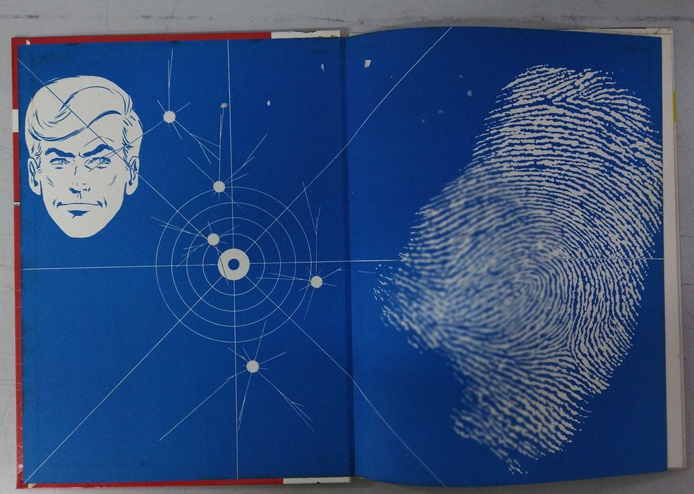 Ric Hochet e os 5 Fantasmas. Edição Bertrand 1977, Como Novo