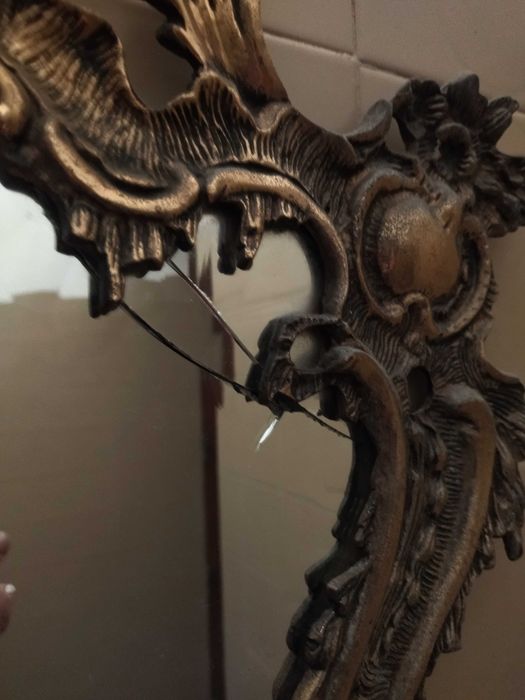 Espelho e consola antiga64737775889409122