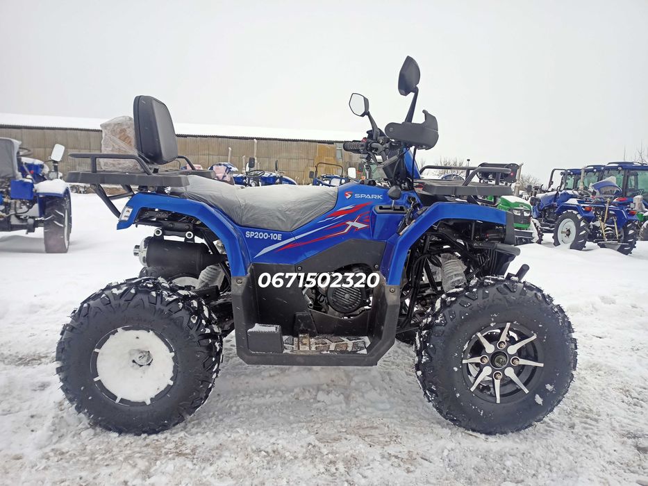 Квадроцикл SPARK SP 200-10 Безкоштовна доставка по всій Україні Кредитуємо