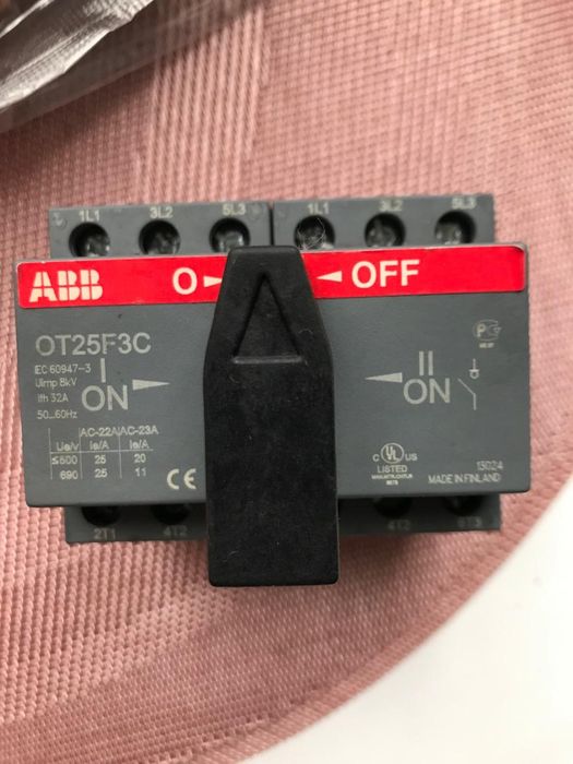 Переключатель фаз OT25F3C  ABB