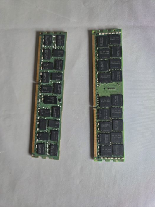 Sprzedam sprawne RAM Samsung 2 x 16gb 2rx4 pc3l 12800r 11 13 e2 d4