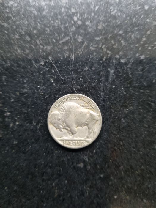 Moneta 5 centów USA Bizon/Indianin z 1914