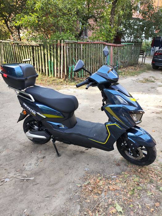 Електроскутер Maxxter Leon 2500 Вт Blue (LEON (Blue))