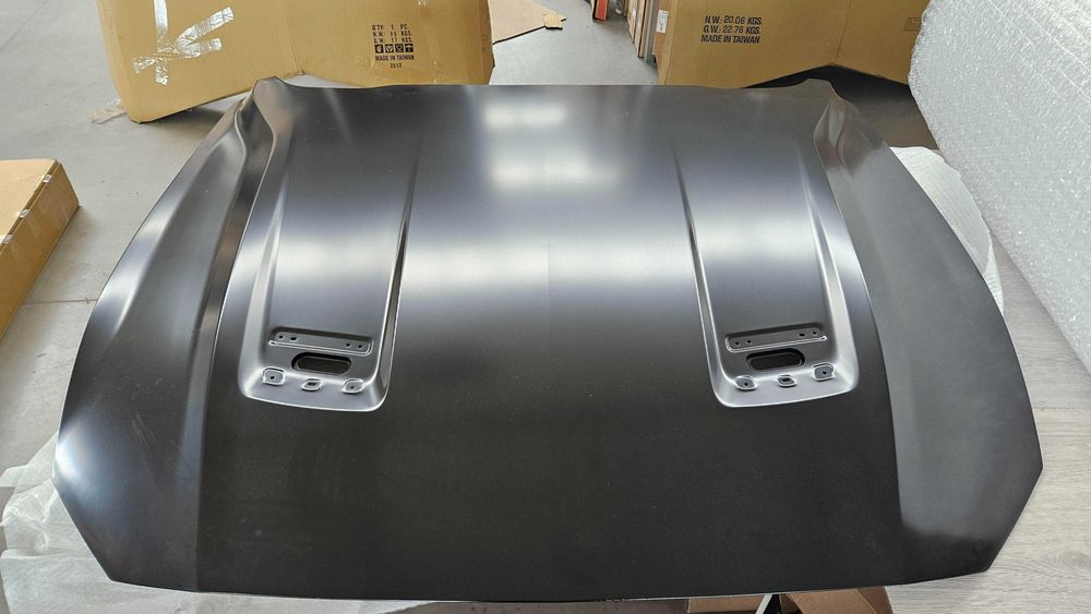 Nowa Maska Ford Mustang VI Lift 2018-23 S550 STAL uszk.