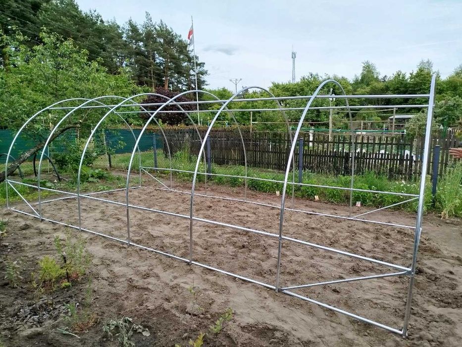 Теплиці(Польща) 10-36м2. Парник + плівка армована. Теплиця. Парник.