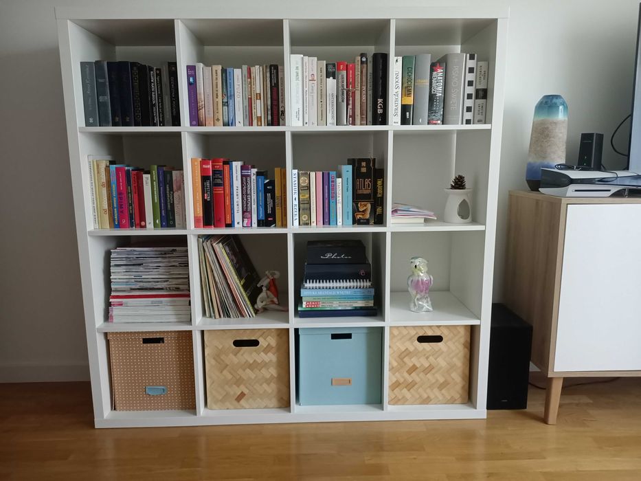 Regał Kallax biały używany