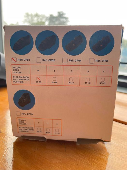 Sapato pós-cirúrgico + spray