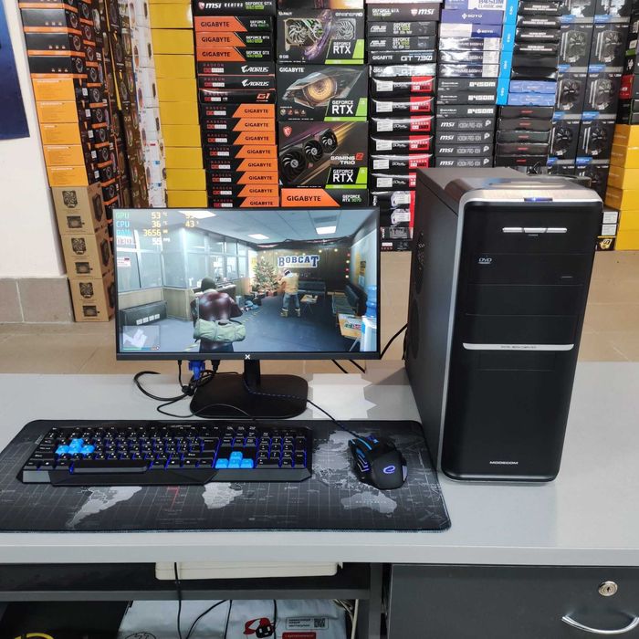 Компютер 4 ядра, 8GB DDR3, GTX 650, SSD+HDD