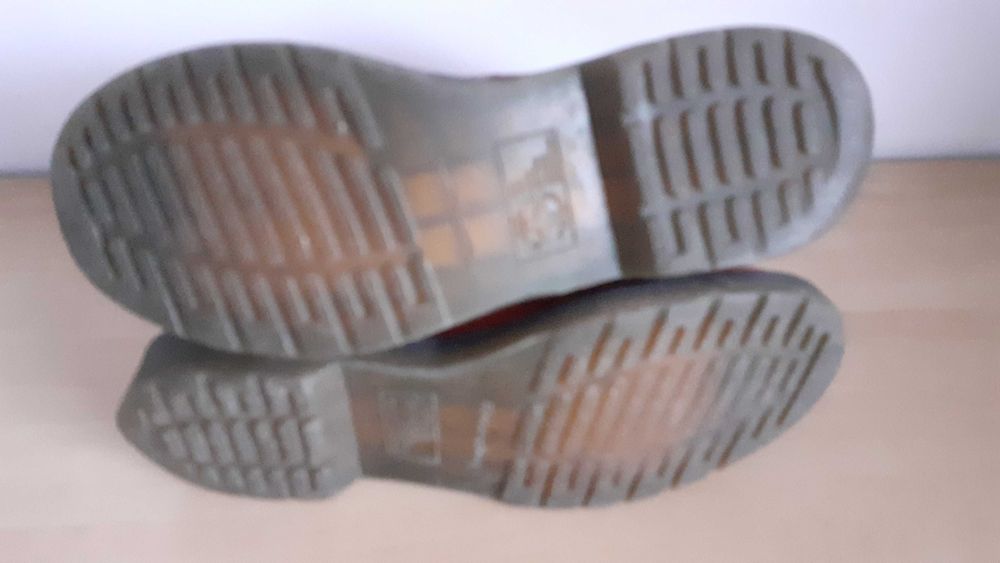 buty trepy glany botki doc dr Martens 1460 czerwone R 39