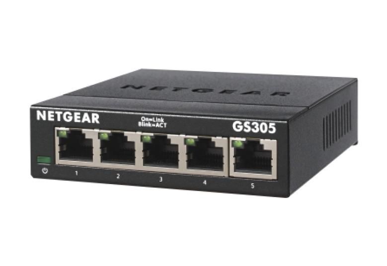 SWITCH NETGEAR GS305-100PES Switch 5x Gigabit Ethernet (1Gbps)