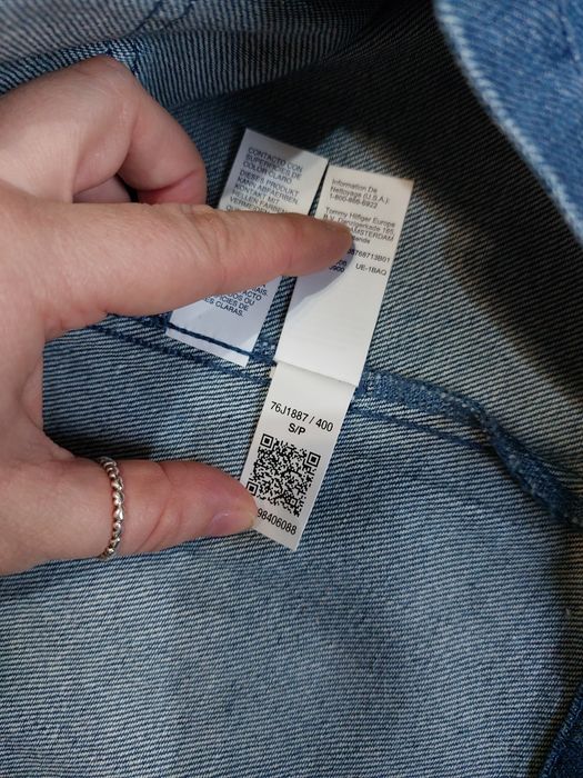 Джинсова куртка піджак-сорочка Tommy Hilfiger