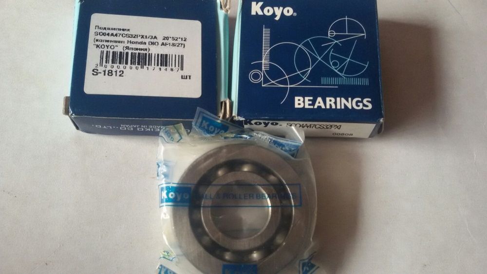 Подшипники коленвала Хонда Дио Honda Dio Сузуки