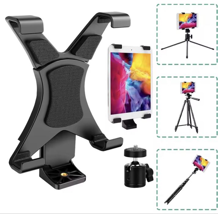 Suporte para tablet para tripé