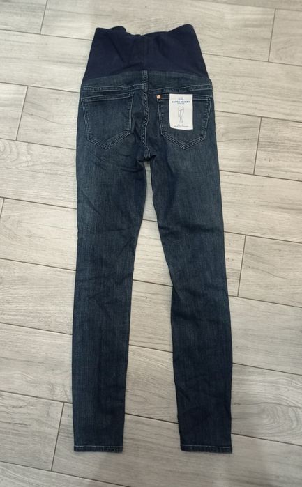 Штани, джинси для вагітних H&M, сині, XS/34