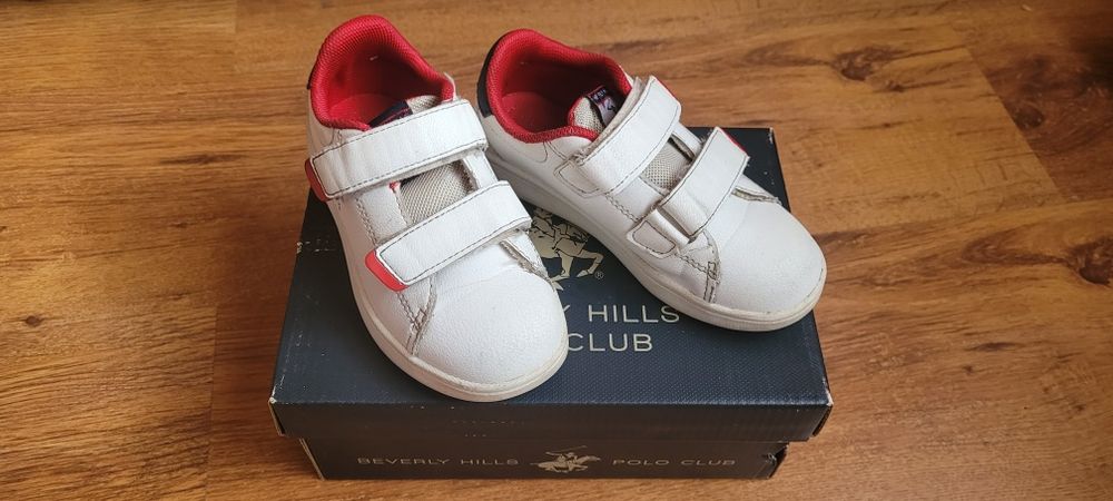 Buty chlopiece biale rozmiar 27