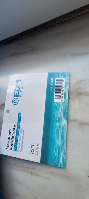 Mangueira piscina auto flutuante nova