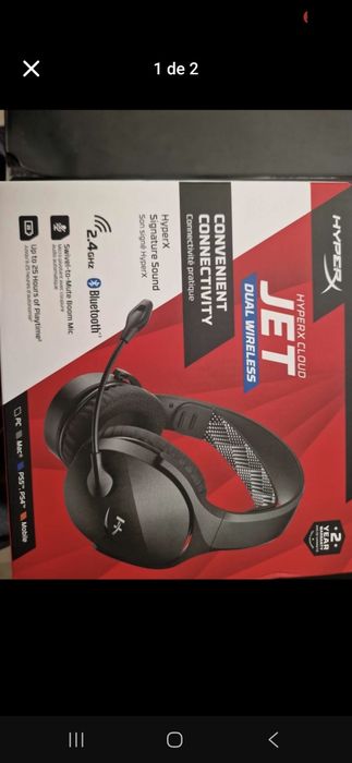 Auscultadores fones gaming