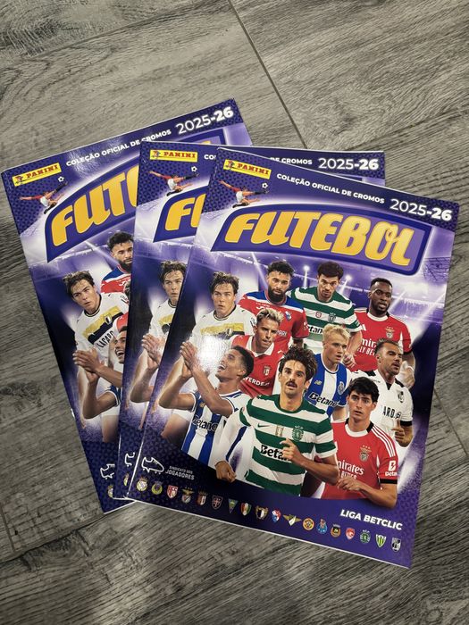 cadernetas futebol 2025/26