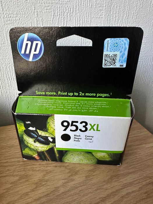 Tusz do drukarki HP953XL - czarny black blk - oryginalny
