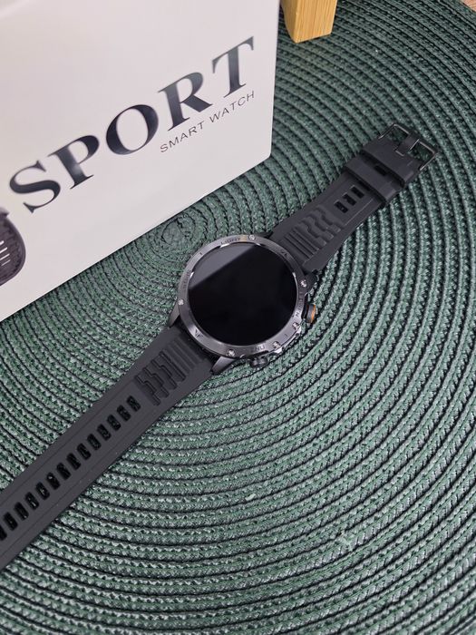 Smartwatch  wodoodporny IP69 AK87, AMOLED GPS,trybów sportowych,