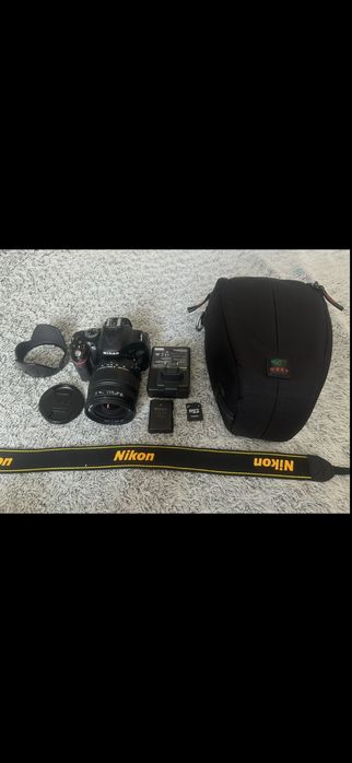 Nikon d5200 + sigma 18-50 f2.8