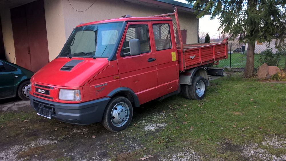 Iveco Daily 35-8 Porządna Wywrotka Fabryczna Zadbana 7 osób