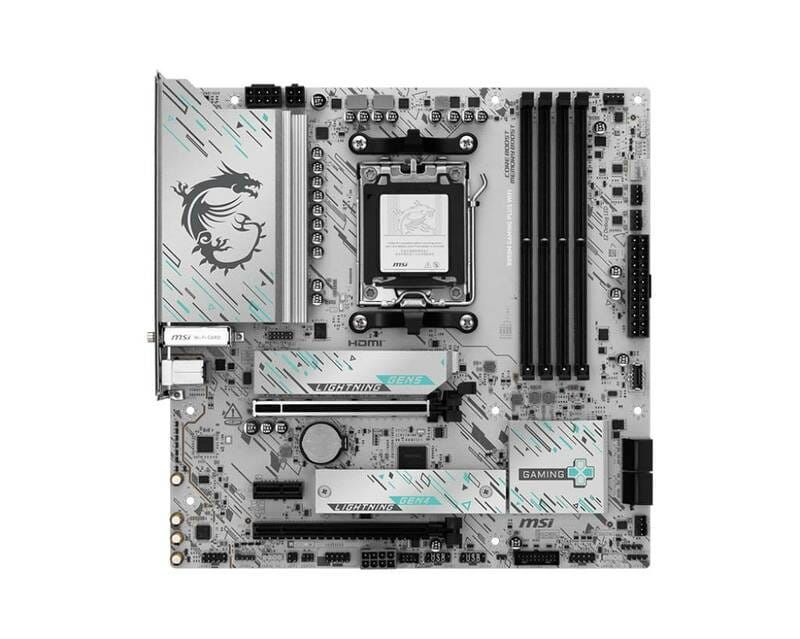 Материнська плата MSI B850M Gaming Plus WiFi Socket AM5