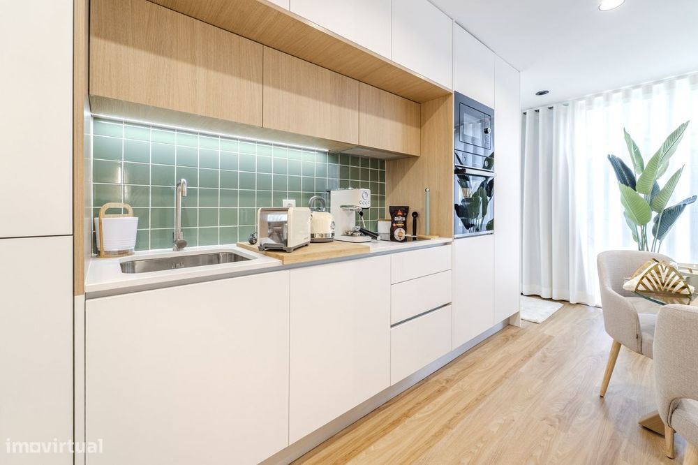 Apartamento T0 novo em Braga, pronto a habitar
