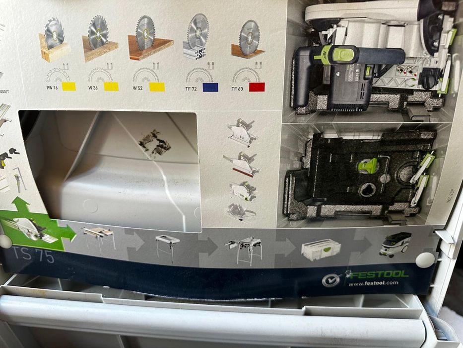 zagłębiarka Festool TS 75 EBQ