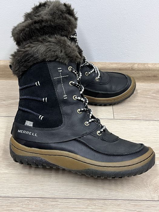 Merrell р.38.5 39 зимові термо чоботи снігоходи waterproof трекінгові