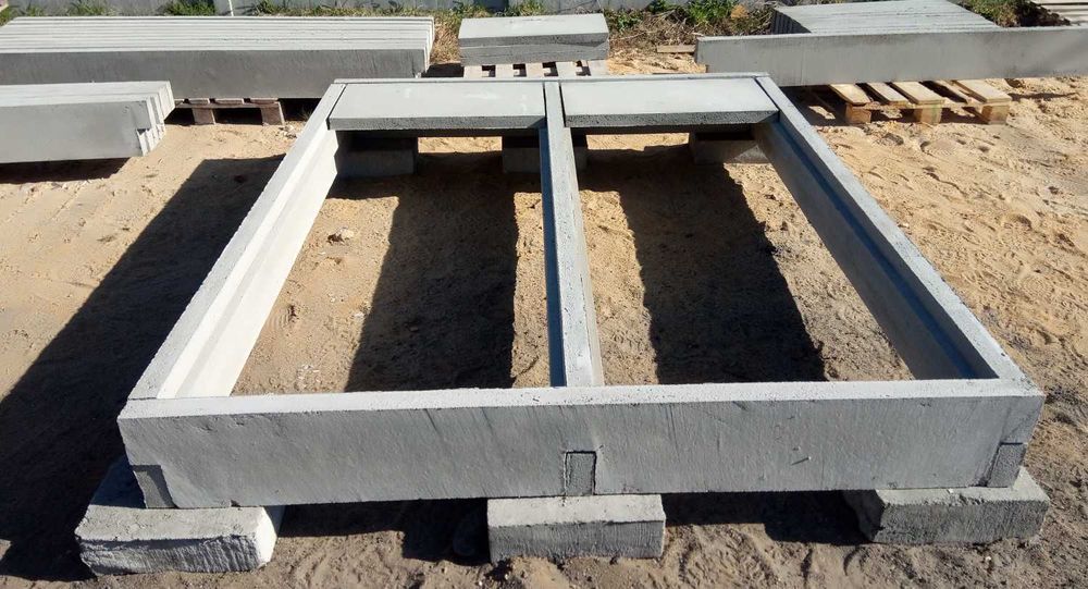 piwnice grobowe, katakumby, grobowce betonowe