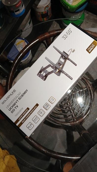 Uchwyt do telewizora teleskopowy