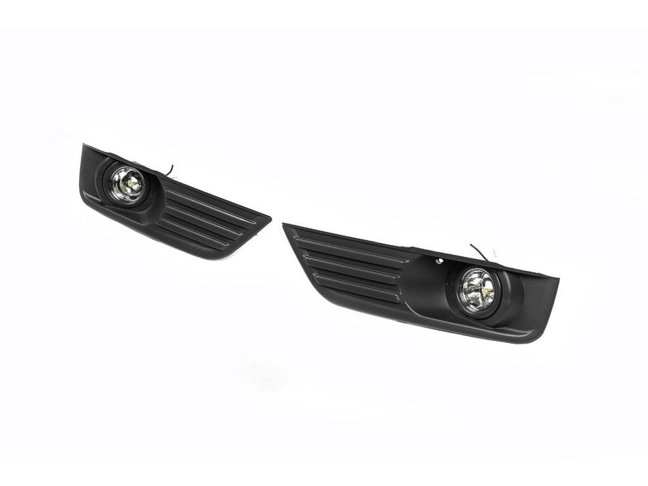 Ford Focus 2005-2008 Противотуманки с решетками с хром ПТФ LED