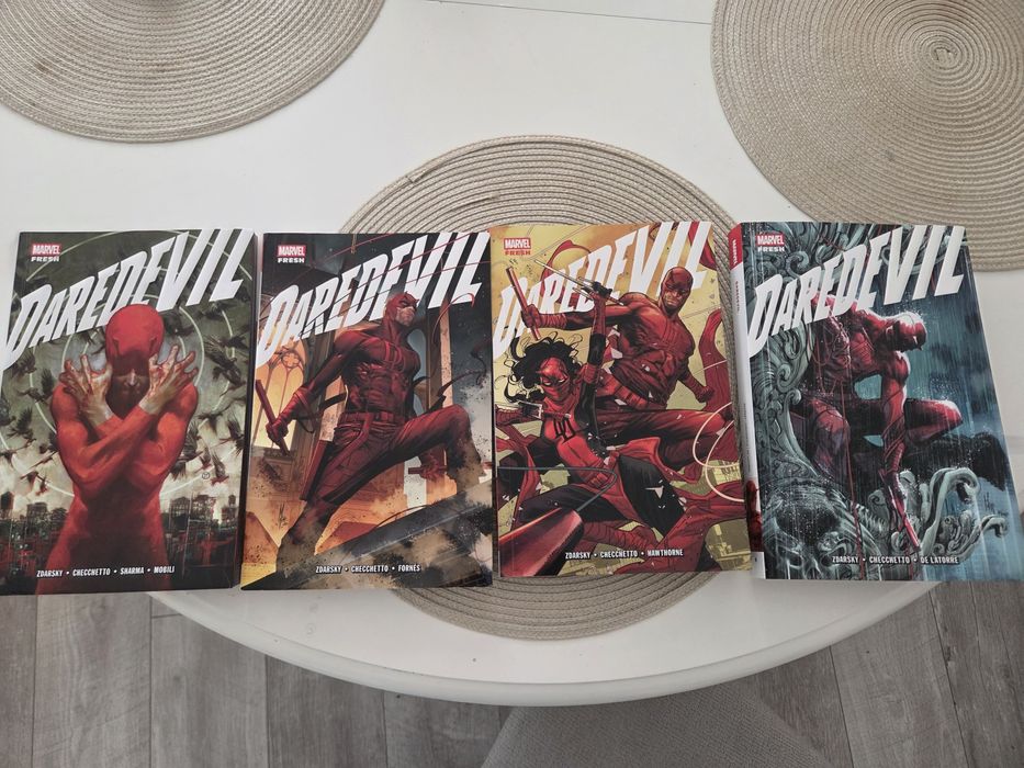 Komiksy z serii Daredevil 4 tomy