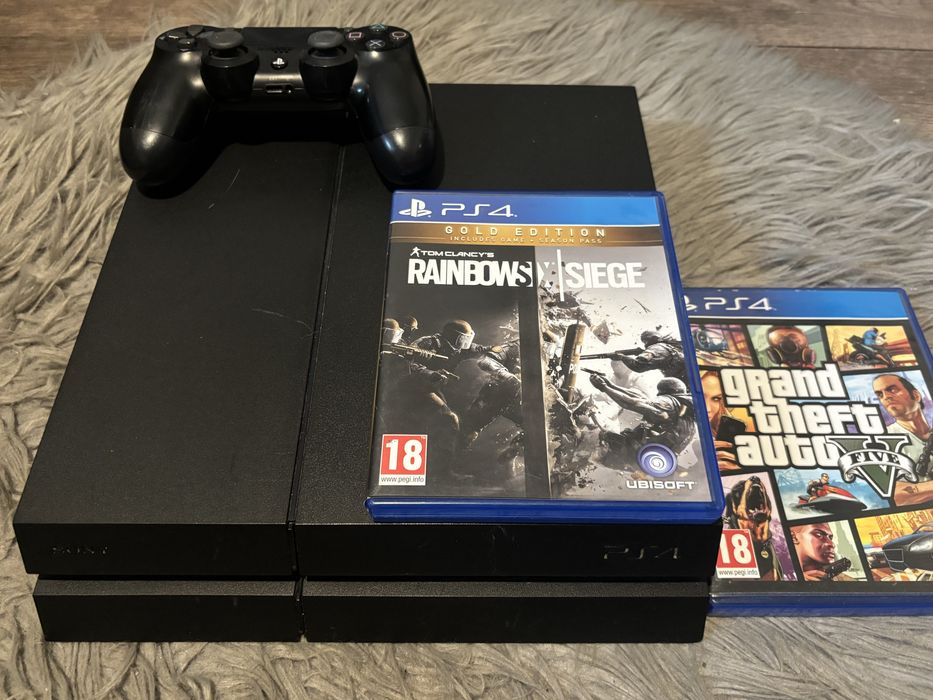 Ps4 1tb + pad + gry