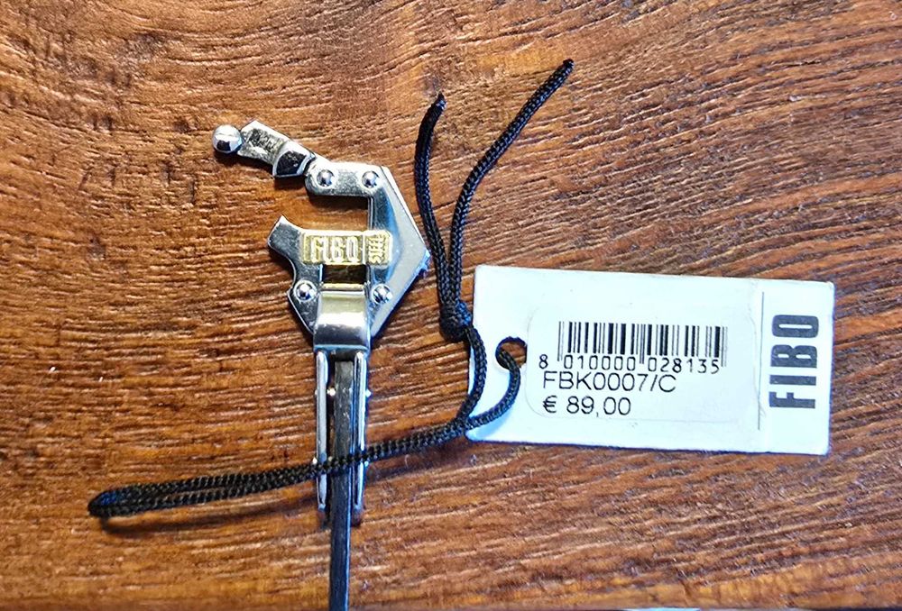 Pulseira em Aço e Fibra Carbono Fibo Steel